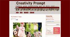 Desktop Screenshot of creativityprompt.com
